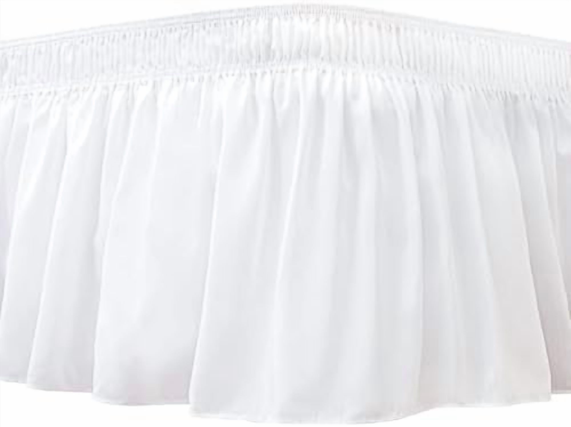 Wrap Around Bed Skirts for Queen Size Beds Extra Short Drop of 9 ...