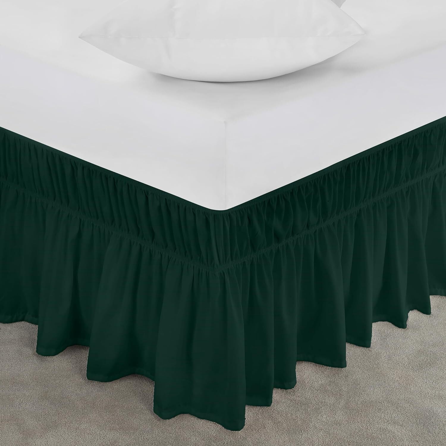 Wrap Around Bed Skirts for King Beds 15