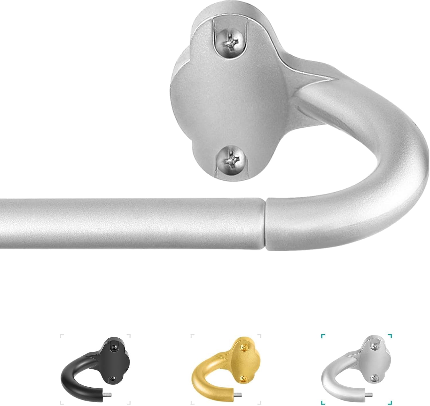 Wrap Around Curtain Rods,Curtain Rods , Adjustable Blackout Curtain Rod ...