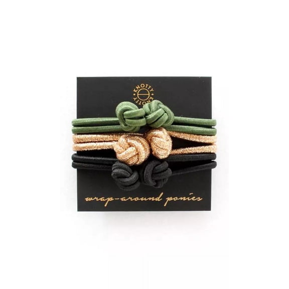 Wrap-Around Hair Pony Set of 3