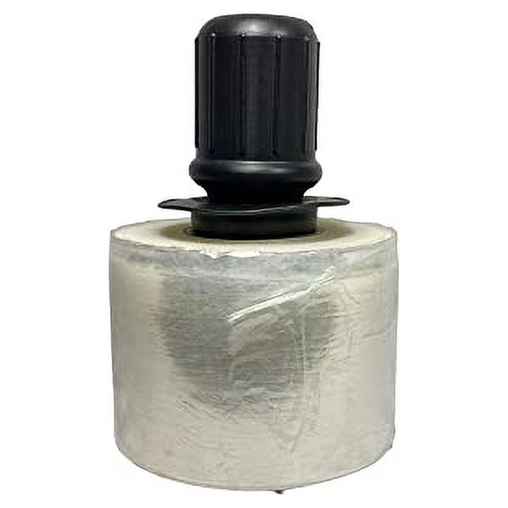 Wrap Film, Spinner Handle Shrink Wrap, Clear, 3 Inch x 700 Feet, Gauge