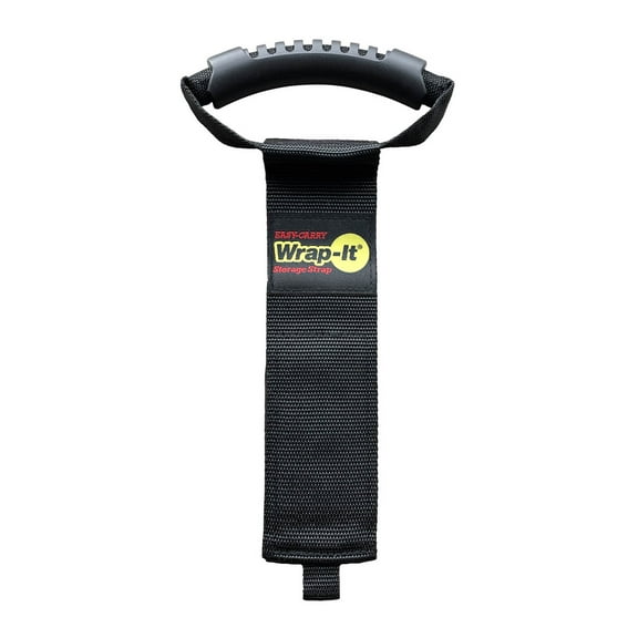 Wrap-It Storage Easy Carry Strap with Handle, 22in, Black, RV Accessories