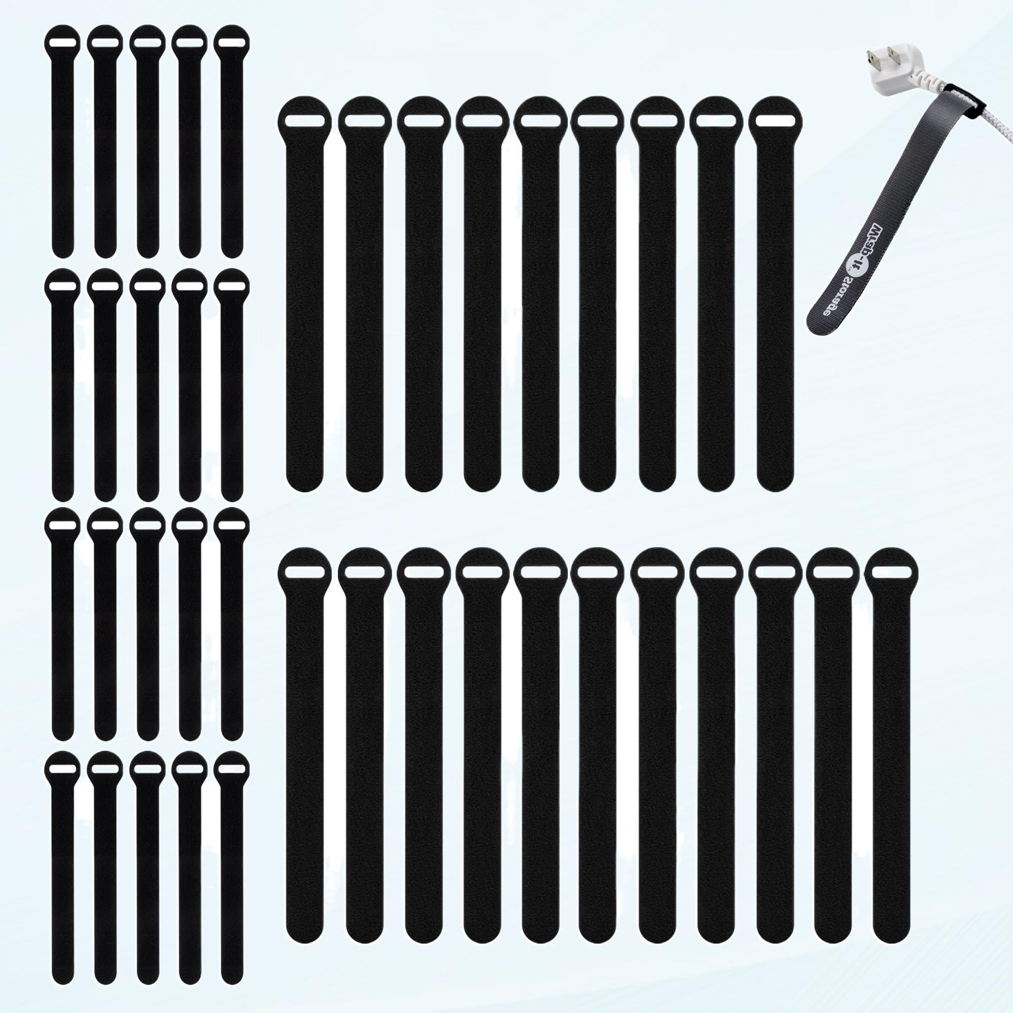 Customer Reviews: Wrap-It Storage Heavy-Duty Straps, 10-inch  3-Pack Extension Cord Organizer Cord Wrap Keeper Cable Straps For Cords Black - View #7