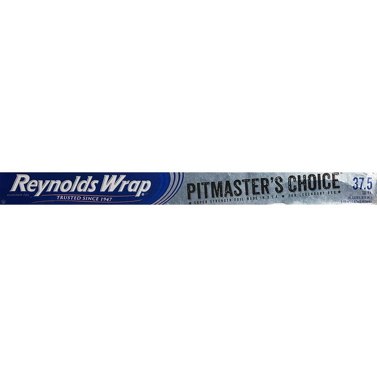 Wrap Pitmaster?s Choice Aluminum Foil, 37.5 Square Feet