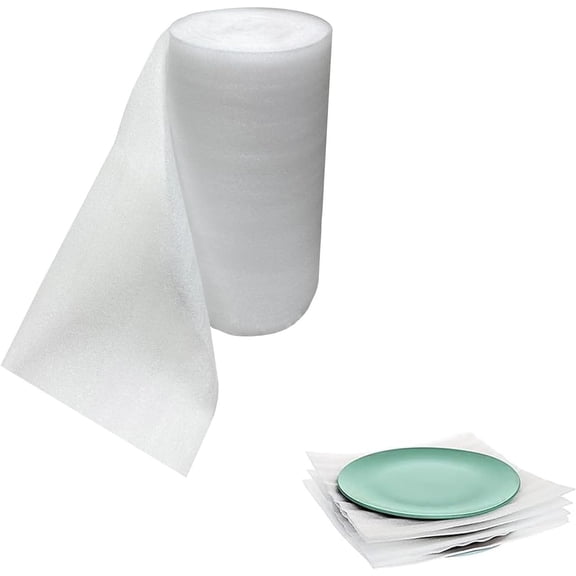 Wrap Roll 10 Inch Wide x 50 FT Length Packing Roll for Moving Supplies and for Fragile, Cushioning Packing Sheets for Wrapping Dish Packing Material