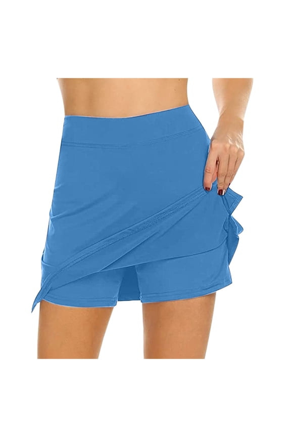 Wrap Skirts For Women Short Active Performance Skort Lightweight Running Tennis Sport Maxi Skirts For Women Trendy