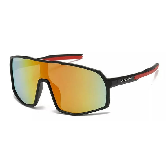 Wrap Sunglasses for kids Sport Baseball Cycling Sunglasses UV400 MultiColor Mirror