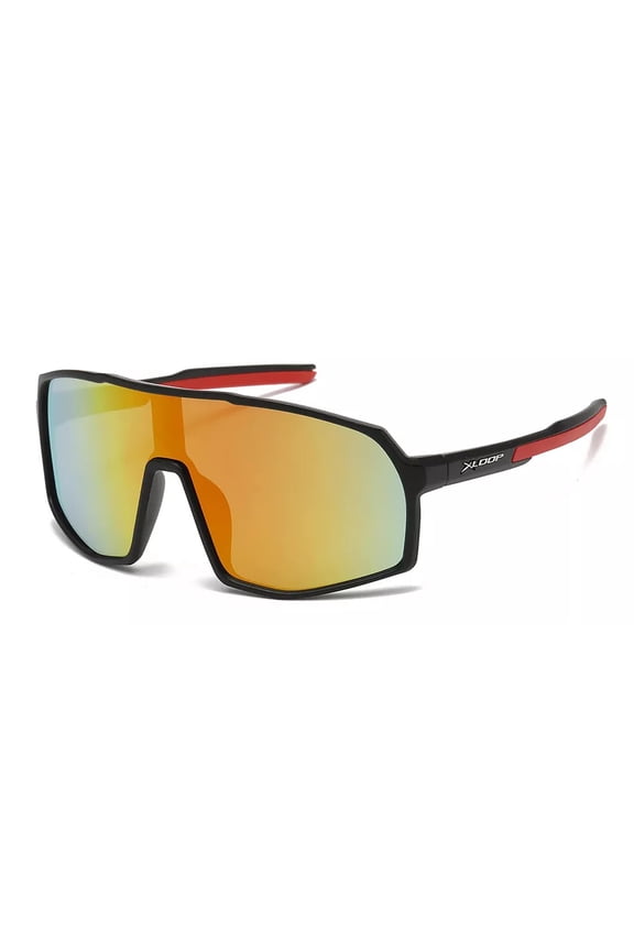 Wrap Sunglasses for kids Sport Baseball Cycling Sunglasses UV400 MultiColor Mirror