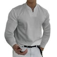thumbnail image 1 of Wrap Top Long Sleeve Men Men Shirts Turtleneck Top Raglan Short Sleeve Lady Fall Shirt Long Sleeve Scrub Graphic Tees Men Trendy Boys Undershirts Running Sleeve Toe Band Men Spring Spring &Winter, 1 of 4