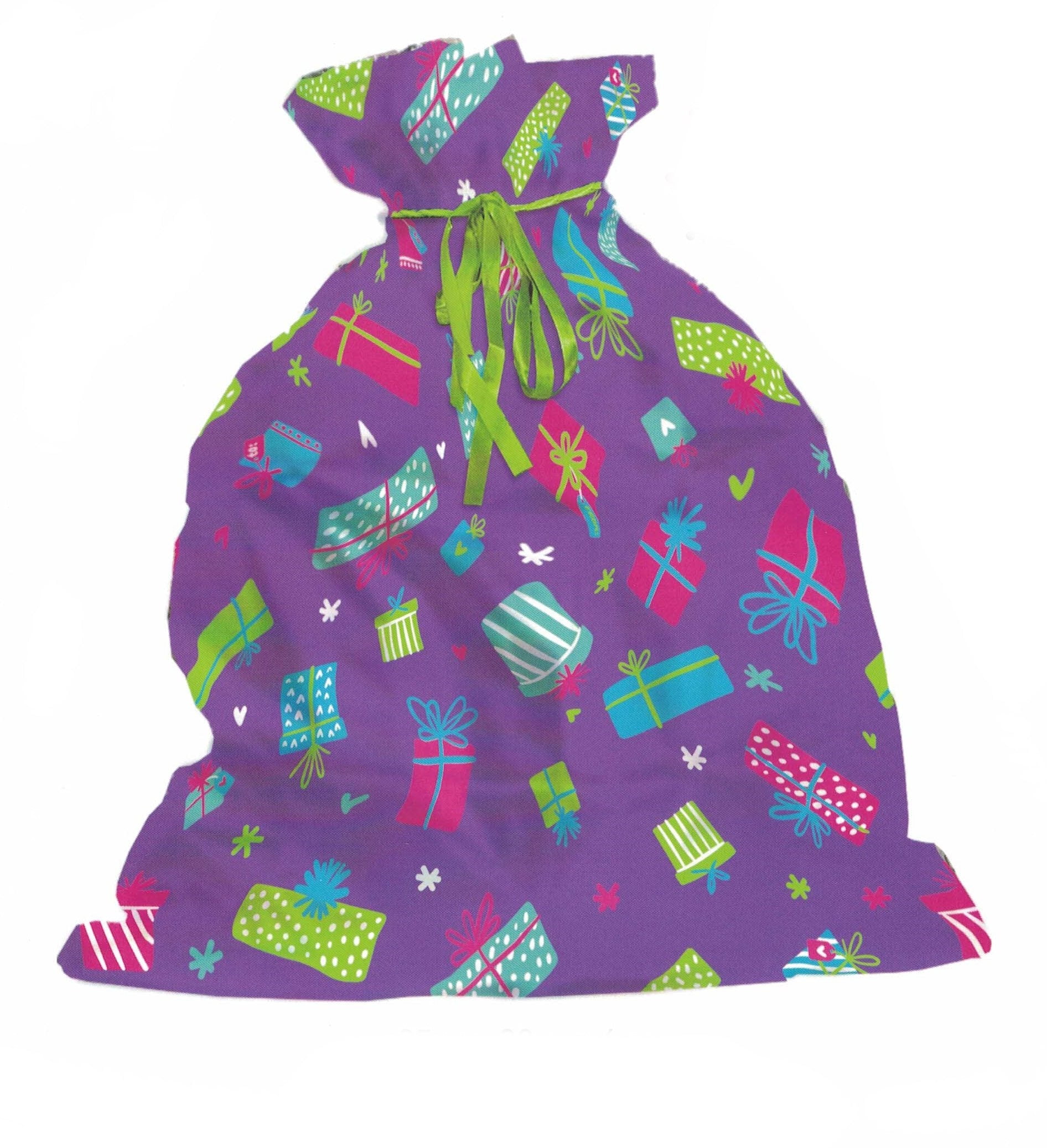 Wrap in a Hurry 1Pack Super Jumbo Pull String Gift Bag Presents