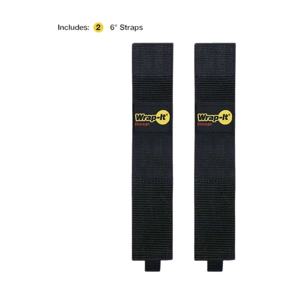 Wrap-it Storage Twin-Straps - Pack of 5