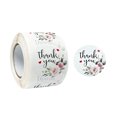 thumbnail image 1 of Wrapables 1.5" / 2" Thank You Stickers Roll, Sealing Stickers and Labels for Boxes, Envelopes, Bags, Small Businesses, Weddings, Parties (500pcs), Rose & Peony, 1 of 5