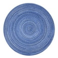 thumbnail image 1 of Wrapables® 15" Woven Round Placemats (Set of 6), Blue, 1 of 5