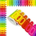 thumbnail image 1 of Wrapables 60 Feet Bulletin Board Borders, Adhesive Decorative Trim Stickers, Crayons, 1 of 6