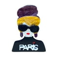 thumbnail image 1 of Wrapables Acrylic Fashion Brooch Pin for Sweaters, Coats, Scarves, and Bags, Fashion Diva, 1 of 5