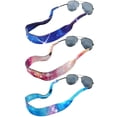 thumbnail image 1 of Wrapables Adjustable Eyewear Retainer, Sunglass Strap with Neoprene Floating Material for Sports and Outdoors (Set of 3), Galaxy, 1 of 8