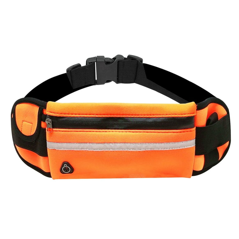 Wrapables Adjustable Neoprene Running Belt, Waterproof Fanny Pack