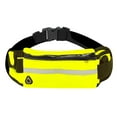 thumbnail image 1 of Wrapables Adjustable Neoprene Running Belt, Waterproof Fanny Pack, Workout Pouch for Running Jogging Hiking, Yellow, 1 of 8