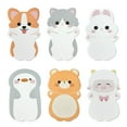 thumbnail image 1 of Wrapables Baby Animals Sticky Notes, Adhesive Memo Notepads for Home, Office, Work (Set of 6), 1 of 6