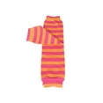 thumbnail image 1 of Wrapables® Baby Stripes and Chevron Leg Warmers O/S Pink and Orange S, 1 of 2