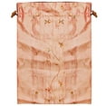 thumbnail image 1 of Wrapables® Beautiful Embroidered Silk Travel Bag for Lingerie & Shoes - Peach, 1 of 3