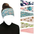thumbnail image 1 of Wrapables Boho Vintage Floral Elastic Headbands for Sports, Yoga, Workouts, Facials (Set of 6), Classic, 1 of 8