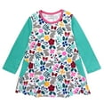 thumbnail image 1 of Wrapables Bunnies in Floral Garden Dress, 6-7Y, 1 of 12