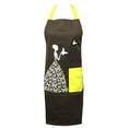 thumbnail image 1 of Wrapables® Butterfly Girl Adjustable Work Apron, Brown, 1 of 4