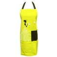 thumbnail image 1 of Wrapables® Butterfly Girl Adjustable Work Apron, Yellow, 1 of 4