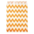 thumbnail image 1 of Wrapables® Chevron Favor Bags, Orange (set of 25), 1 of 3