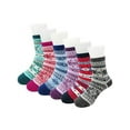 thumbnail image 1 of Wrapables Children's Thick Winter Warm Wool Socks (Set of 6), Snowflakes M, 1 of 9