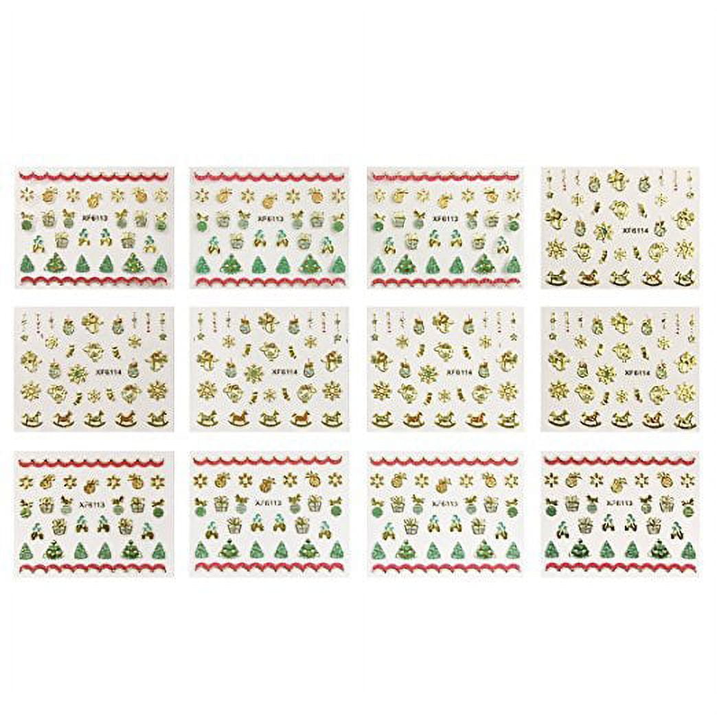 Wrapables Christmas Nail Art Nail Stickers 3d Nail Decals Set of 50 5615238f 270d 4b19 bd60 a26d3f04ab8e.421889a0814f8aa8d5e681d91cdcd1e9 wrapables® christmas nail art nail stickers 3d nail decals, set of