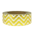 thumbnail image 1 of Wrapables® Colorful Washi Masking Tape, Metallic Gold Chevron, 1 of 2
