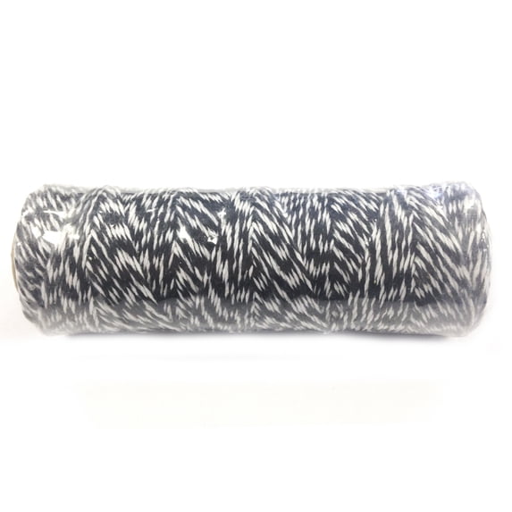 Wrapables® Cotton Baker's Twine 4ply 110 Yard, Black