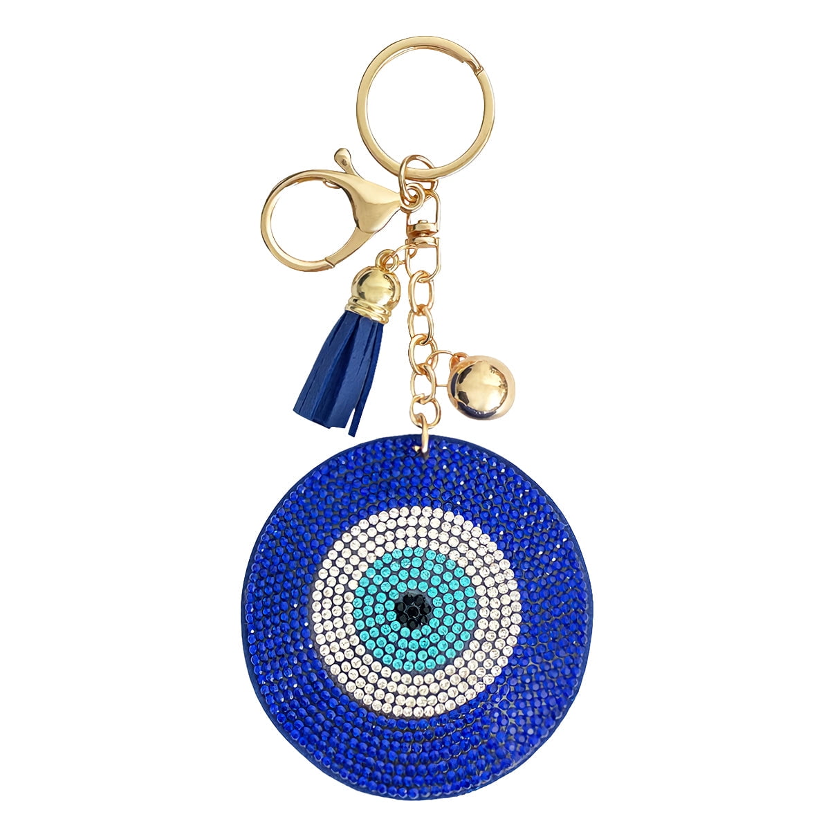 Wrapables Crystal Bling Key Chain Keyring Car Purse Handbag