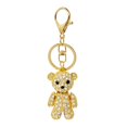 thumbnail image 1 of Wrapables Crystal Bling Keychain, Keyring Purse Handbag Pendant Charm, Teddy Bear, 1 of 6