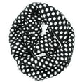 thumbnail image 1 of Wrapables® Dottie Infinity Acrylic Knit Scarf Circle Scarf, Black/White, 1 of 6