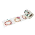 thumbnail image 1 of Wrapables® Dreamy Artistic Wide Washi Masking Tape, 55mm x 10m, Floral Frames, 1 of 2