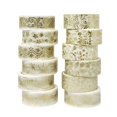 thumbnail image 1 of Wrapables Elegant Gold Foil Washi Tape Box Set for Arts & Crafts, Scrapbooking, Stationery, Diary (12 Rolls), Gold Floral, 1 of 7