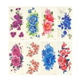 thumbnail image 1 of Wrapables® Floral Temporary Tattoos Body Art Water Tattoos (8 Sheets), Roses & Peonies, 1 of 13