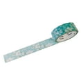 thumbnail image 1 of Wrapables® Flowers and Greens Washi Masking Tape, 15mm x 7m White Dainty Flowers, 1 of 2