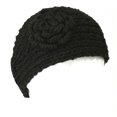 thumbnail image 1 of Wrapables® Hand Knit Floral Headband, Black, 1 of 4