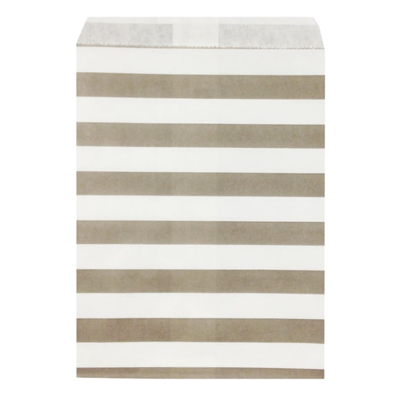 Wrapables® Horizontal Favor Bags, Grey (Set of 25)