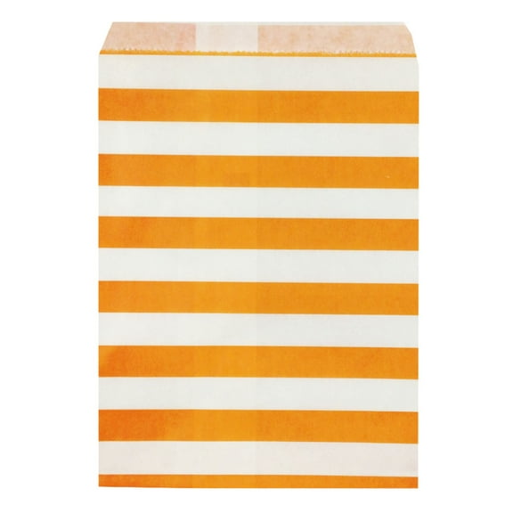 Wrapables® Horizontal Favor Bags, Orange (Set of 25)
