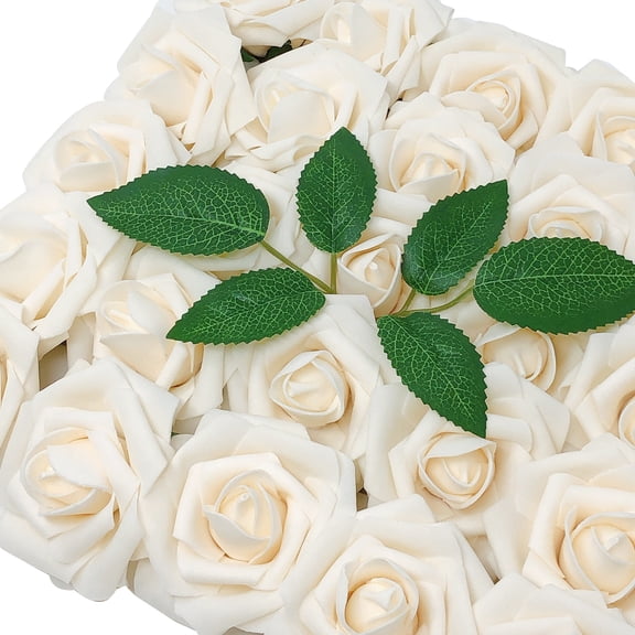 Wrapables Indoor/Outdoor 3.82" Artificial Latex/Foam Roses