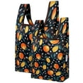 thumbnail image 1 of Wrapables JoliBag Collection Reusable Shopping Bag (Set of 2), Oranges & Lemons, 1 of 6
