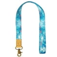 thumbnail image 1 of Wrapables Lanyard Keychain and ID Badge Holder, Galaxy Blue, 1 of 8