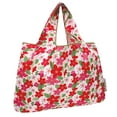 thumbnail image 1 of Wrapables Large Foldable Tote Nylon Reusable Grocery Bags, Sakura, 1 of 7