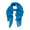 thumbnail image 1 of Wrapables Lightweight Sheer Solid Color Georgette Scarf, Sky Blue, 1 of 9