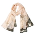 thumbnail image 1 of Wrapables Lightweight Vibrant Spring Chiffon Scarf, Cherry Blossoms, 1 of 6